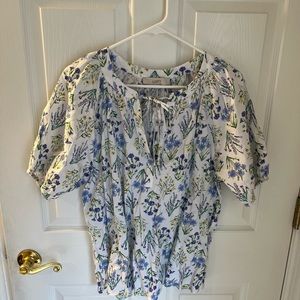 NWT Loft Floral Top